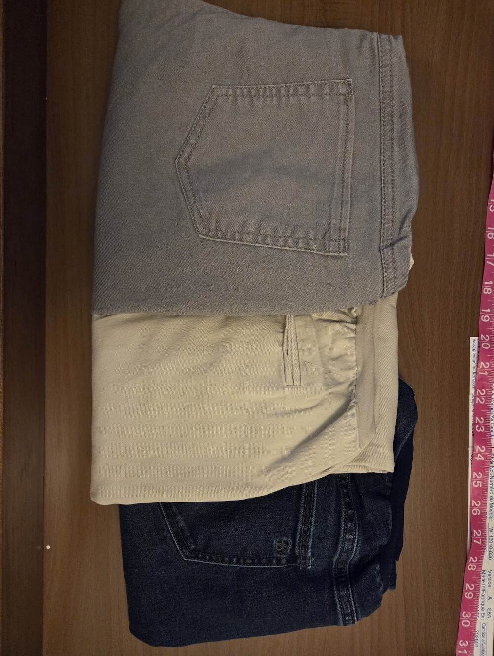 Maternity 3 Pant Bundle Size L